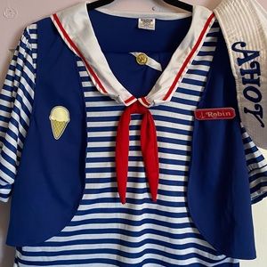 Robin Scoops Ahoy Uniform from Stranger Things